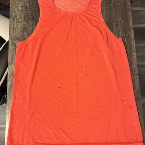Lululemon Athletica Pink Orange Tank Top
